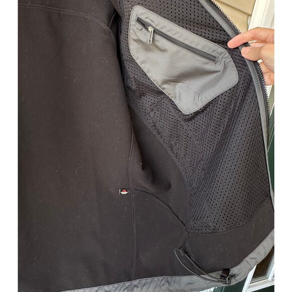 Patagonia Adze Hoody Men’s L Black Polartec Softshell Jacket Rare Corporate Logo - Picture 6 of 10